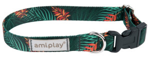AMIPLAY Obroża regulowana BeHappy - Jungle S