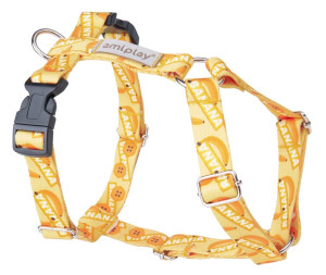 AMIPLAY Szelki regulowane Guard BeHappy - Banana S