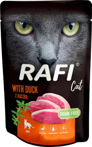 DOLINA NOTECI RAFI Cat z kaczką (saszetka) 12x 100g