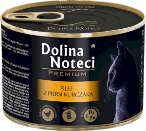 DOLINA NOTECI Premium dla kota - Filet z piersi kurczaka 12x 185g