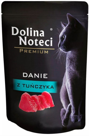 DOLINA NOTECI Premium - Danie z tuńczyka dla kota (saszetka) 85g