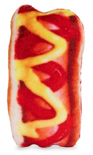 BARRY KING Zabawka dla psa hot dog pluszowy 17 cm