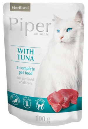 PIPER Animals Sterilised Kot - z tuńczykiem (saszetka) 100g