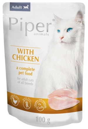 PIPER Animals - dla kota z kurczakiem (saszetka) 100g