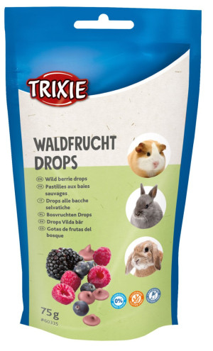 TRIXIE Dropsy dla gryzoni o smaku owoców leśnych 75g