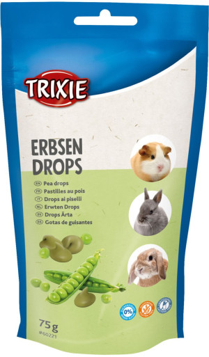 TRIXIE Dropsy dla gryzoni smaku grochu 75g
