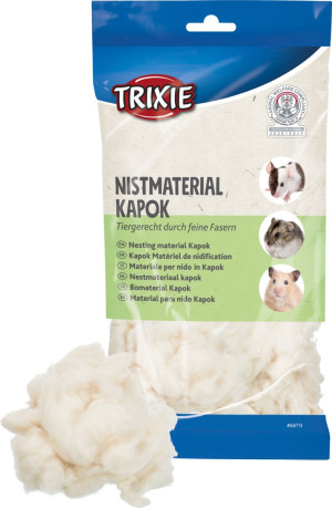 TRIXIE Szarpanka do gniazda kapok kremowa 40g