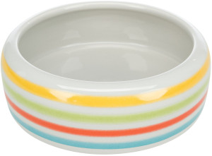 TRIXIE Miska ceramiczna w paski 500ml - króliki