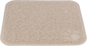 TRIXIE Mata pod kuwetę dla kota PVC 37 x 45 cm - róż