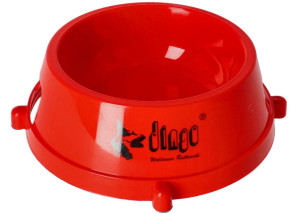 DINGO Miska plastikowa 0,3L - czerwona