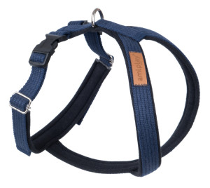 AMIPLAY Szelki regulowane Grand Soft Cotton - Granatowe S