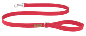 AMIPLAY Smycz Cotton - Czerwona S
