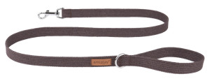AMIPLAY Smycz Cotton - Brązowa S