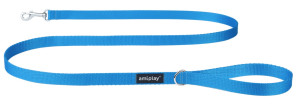AMIPLAY Smycz Basic - Niebieska M