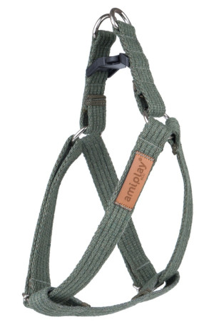 AMIPLAY Szelki regulowane Cotton - Khaki S
