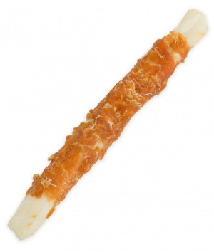 HAU MIAU Pause snack - patyk ze skóry owinięty kurczakiem 24cm śr.3/2cm 500g