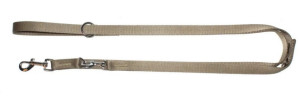 DINGO Smycz przedłużana z taśmy polipropylenowej 1,0cm x 220cm - khaki