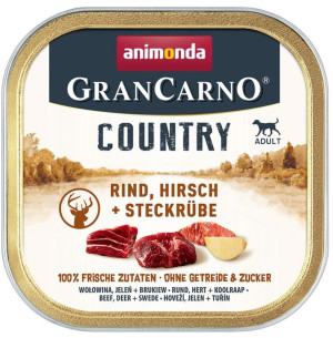 ANIMONDA PIES GranCarno Country wołowina z dziczyzną i brukwią 150g