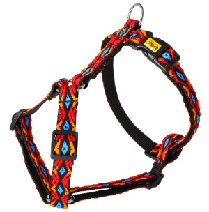 DINGO Szelki Dwupaskowe Guard WINNETOU - czarne S