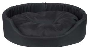 AMIPLAY Legowisko owalne Basic - Czarne L