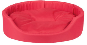 AMIPLAY Legowisko owalne Basic - Czerwone XS