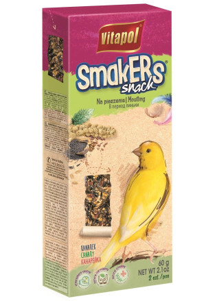 VITAPOL Smakers dla kanarka na pierzenie