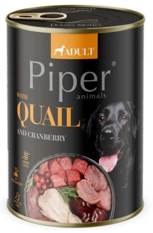 DOLINA NOTECI PIPER z przepiórką i żurawiną 400g