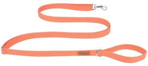 AMIPLAY Smycz regulowana Easy Fix Cotton - Pomarańczowa S