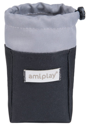 AMIPLAY Torebka na przysmaki Samba - Czarna
