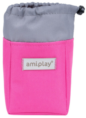 AMIPLAY Torebka na przysmaki Samba - Różowa