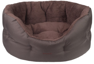 AMIPLAY Legowisko Colosseum Aspen - Brązowe M (57 x 48 x 23 cm)