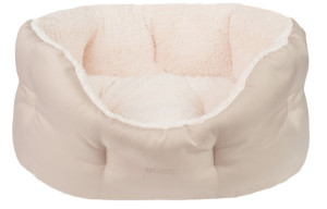 AMIPLAY Legowisko Colosseum Aspen - Beżowe S (47 x 40 x 21 cm)