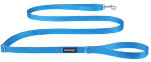 AMIPLAY Smycz regulowana Easy Fix Basic - Niebieska S