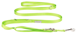AMIPLAY Smycz regulowana 8 in 1 Samba - Zielony M