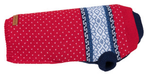 AMIPLAY Sweterek Bergen - Czerwony 28 cm