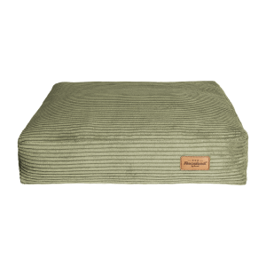 RECOBED Mata Lines oliwka rozmiar XL: 90 x 70 x 15 cm
