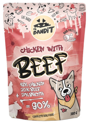 MR. BANDIT Chicken with Beef 380g