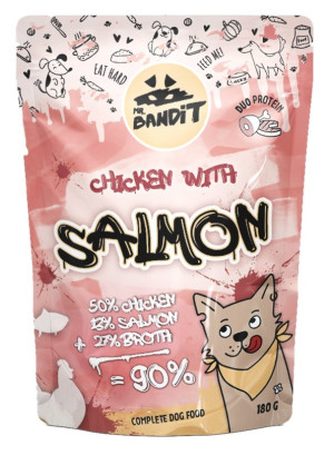 MR. BANDIT Chicken with Salmon 380g