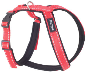 AMIPLAY Szelki regulowane Grand Soft Reflective - Czerwone XXL