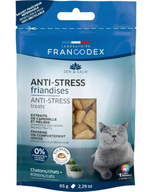 FRANCODEX Przysmak antystresowy dla kotów 65g