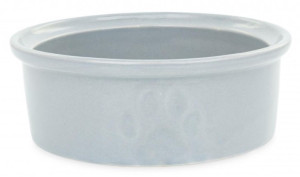 BARRY KING Miska dla psa ceramiczna 12 cm - szara