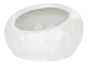 BARRY KING Miska dla kota/psa ceramiczna 13 cm - biała