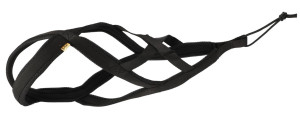 DINGO Szelki typu Sled do biegania z psem - czarny XS