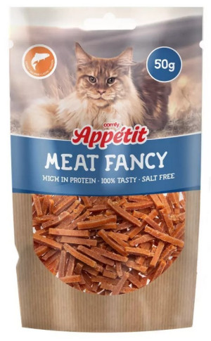 COMFY APPETIT Meat Fancy dla kota - paski z łososia 50g