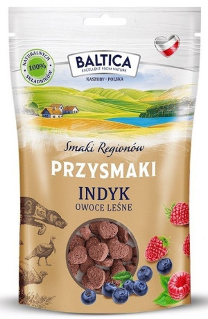 BALTICA PRZYSMAKI REGIONÓW Indyk z owocami leśnymi 100g