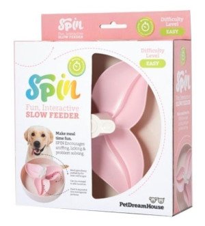 PET DREAM HOUSE Spin Wkład do miski Bougainvillea - baby pink level 1