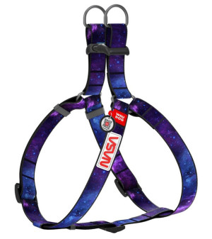 WAUDOG Nylon szelki z QR-paszportem wzór NASA21 L