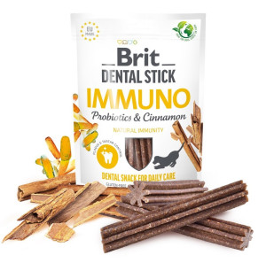 BRIT Dental Stick Immuno with Probiotics and Cinnamon 251g / 7 szt.