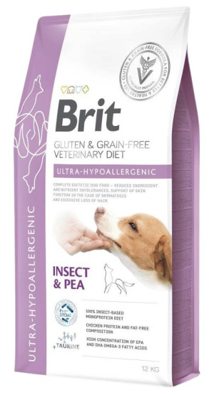 BRIT Grain Free Veterinary Diets Dog Ultra - Hypoallergenic 400g