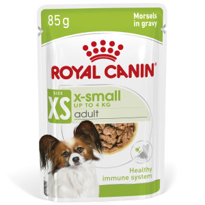 ROYAL CANIN X-Small Adult karma mokra w sosie dla psów dorosłych, ras miniaturowych do 4 kg 24x 85g